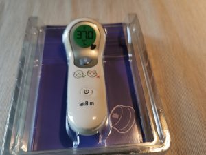 Braun BNT300 Stirnthermometer Innenverpackung