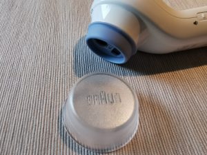 Braun BNT300 Stirnthermometer Seitenansicht