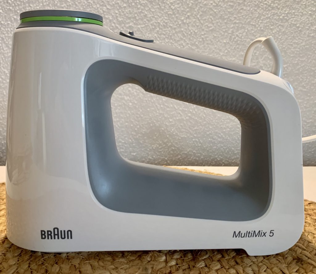 Braun HM5100WH Handmixer von der Seite