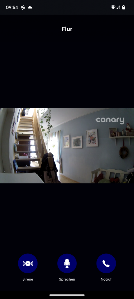 Canary Pro Überwachungskamera Live-Ansicht ohne Werbung