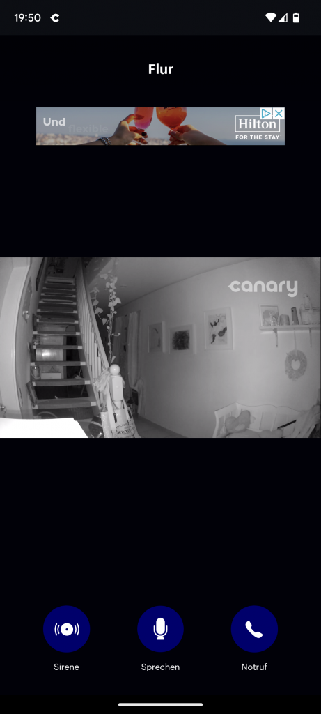 Canary Pro Überwachungskamera Nachtsicht