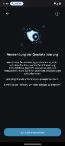 Canary Pro Überwachungskamera Nutzung von Geofencing