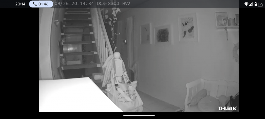 D-Link DCS 8300LHV2 mydlink Überwachungskamera Nachtsicht