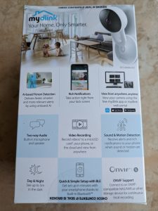 D-Link DCS 8300LHV2 mydlink Überwachungskamera Verpackung von hinten