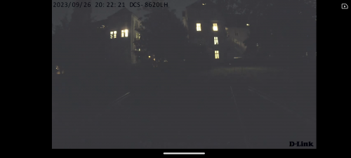 D-Link DCS 8620L Überwachungskamera Nachtsicht für Dämmerung