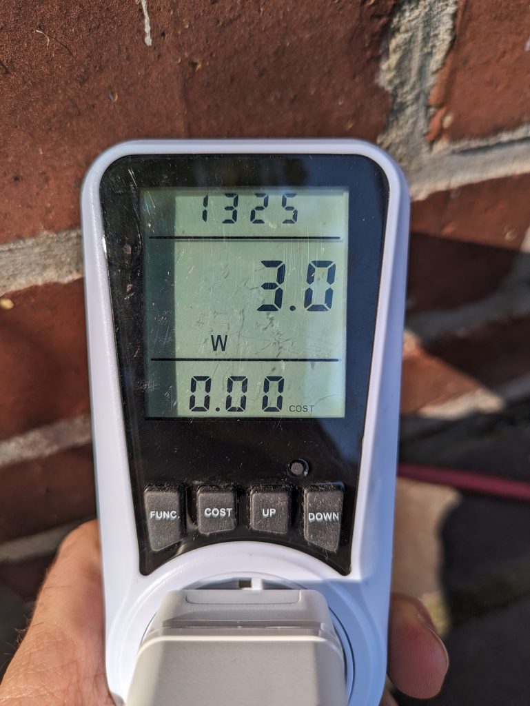 D-Link DCS 8620L Überwachungskamera Stromverbrauch