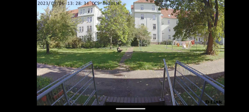 D-Link DCS 8620L Überwachungskamera Vollbildmodus