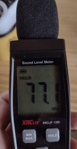 DeLonghi KG89 Lautstärke