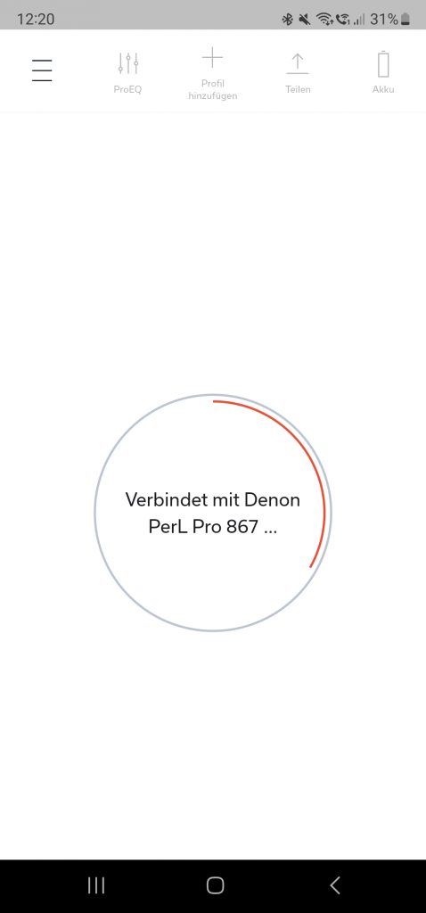 Denon PerL Pro Kopfhörer App 2