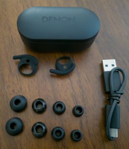 Denon PerL Pro Kopfhörer Lieferumfang komplett
