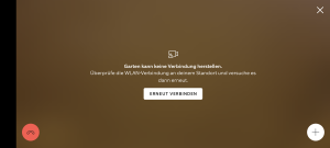 Fehlermeldung beim WLAN bei der Ring Spotlight Cam Pro Überwachungskamera