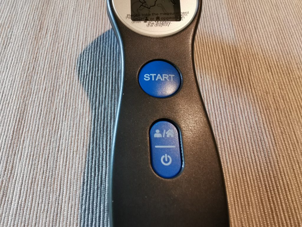Femometer DET-306 Stirnthermometer von vorn