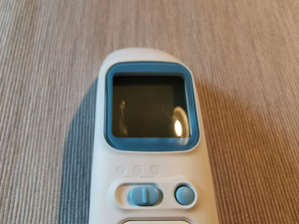 Grundig 20021 Stirnthermometer Display ausgeschaltet