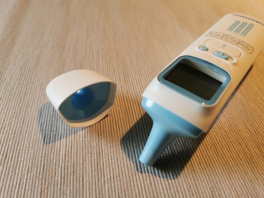 Grundig 20021 Stirnthermometer ohne Schutzkappe als Ohrthermometer