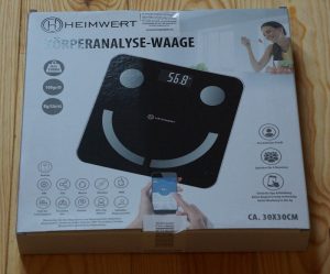 HEIMWERT Körperfettwaage Karton