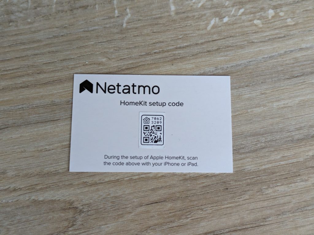 HomeKit-Code der Netatmo Presence Überwachungskamera