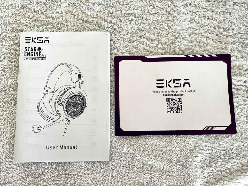 EKSA Star Engine E5000 Pro Headset Bedienungsanleitung