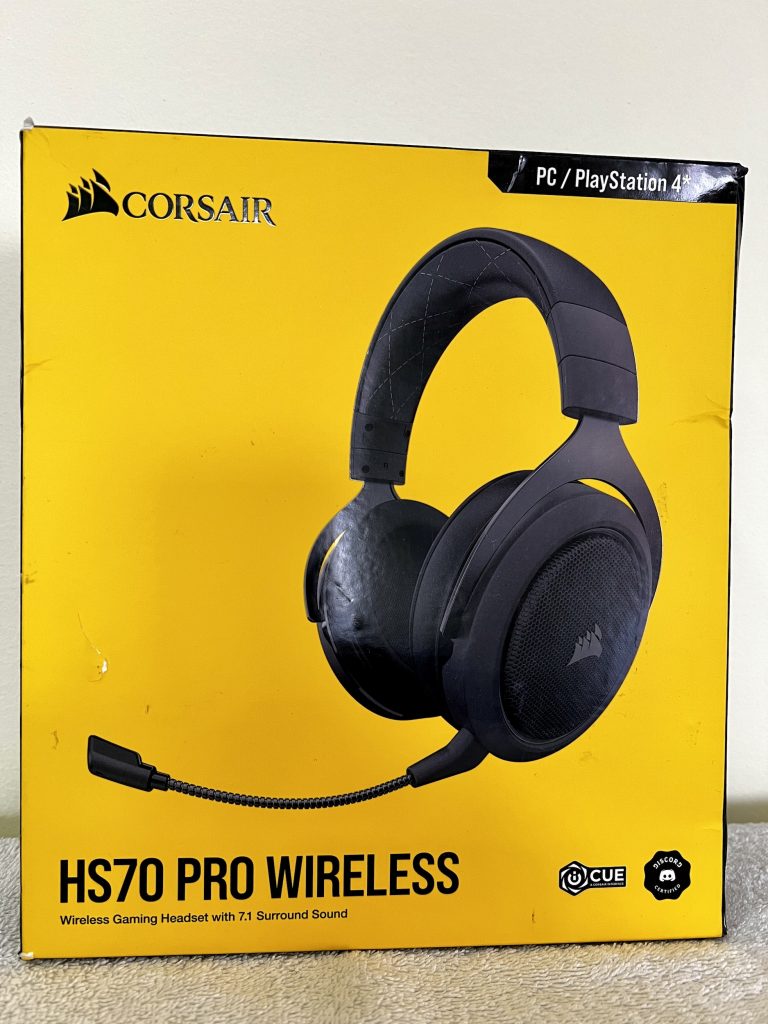 Corsair HS70 Pro Wireless Headset in Originalverpackung