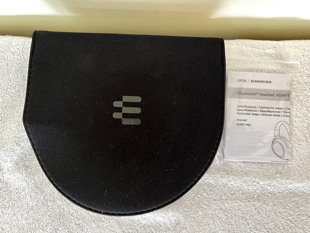 Sennheiser Epos Adapt UC MS 660BT Headset in Softcase