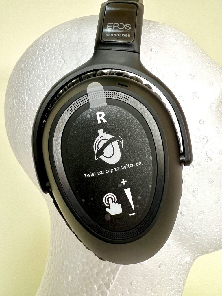 Sennheiser Epos Adapt UC MS 660BT Headset Touch-Bedienfeld