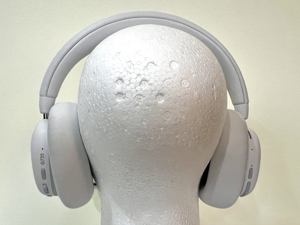 Logitech G735 Headset von hinten