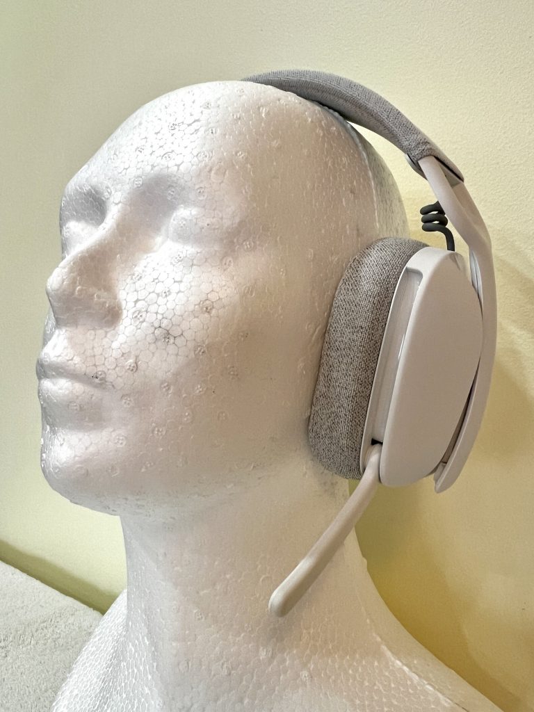 Logitech Zone Vibe 100 Headset Seitenansicht