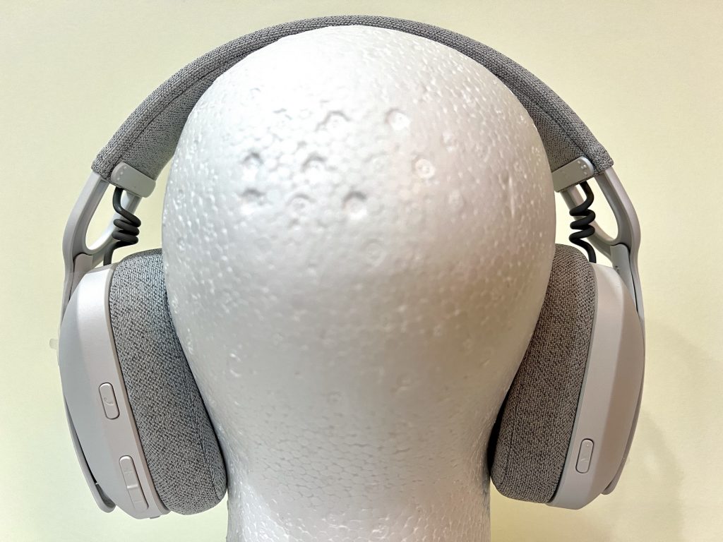 Logitech Zone Vibe 100 Headset von hinten