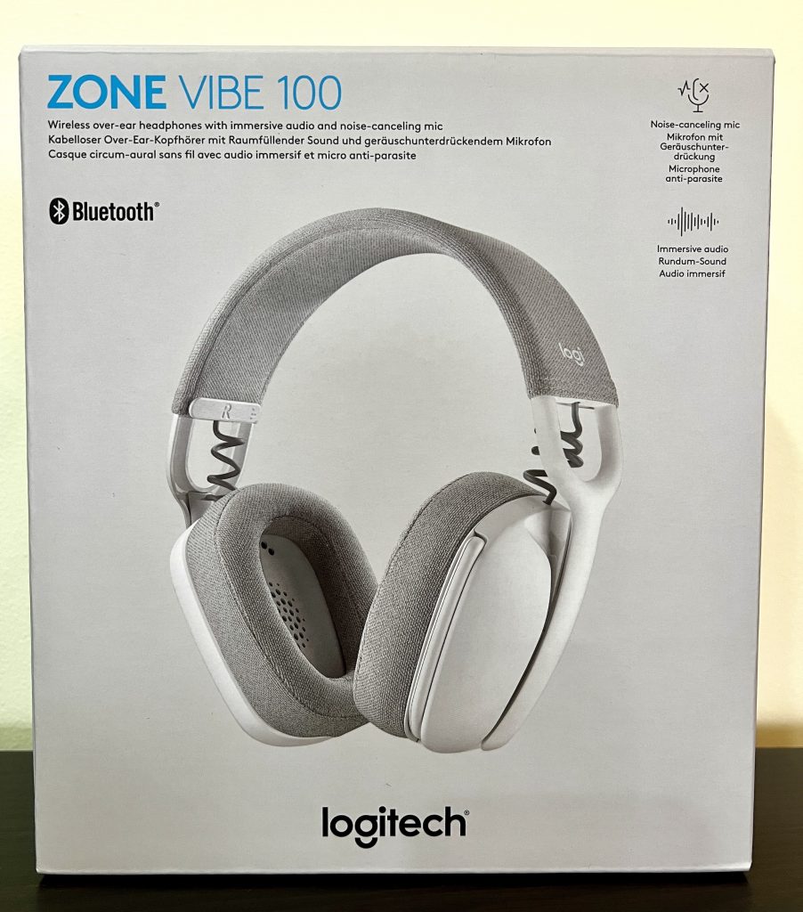 Logitech Zone Vibe 100 Headset in Originalverpackung