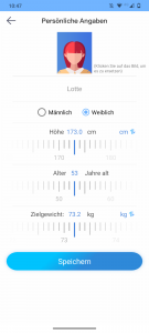 INSMART Personenwaage App