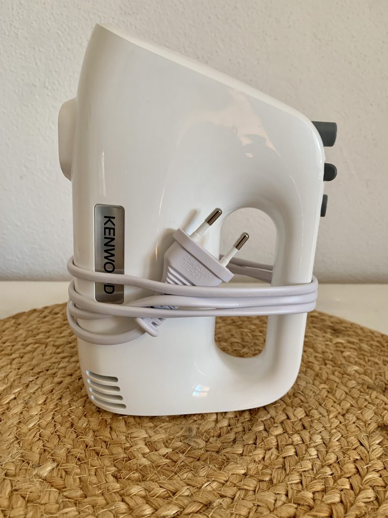 KENWOOD ‎HMP34.A0WH Handmixer mit aufgewickeltem Kabel