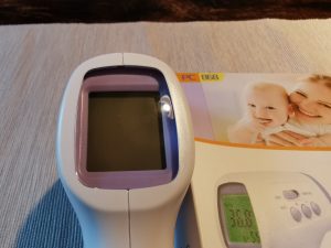 KKmier PC868 Stirnthermometer Display ausgeschaltet