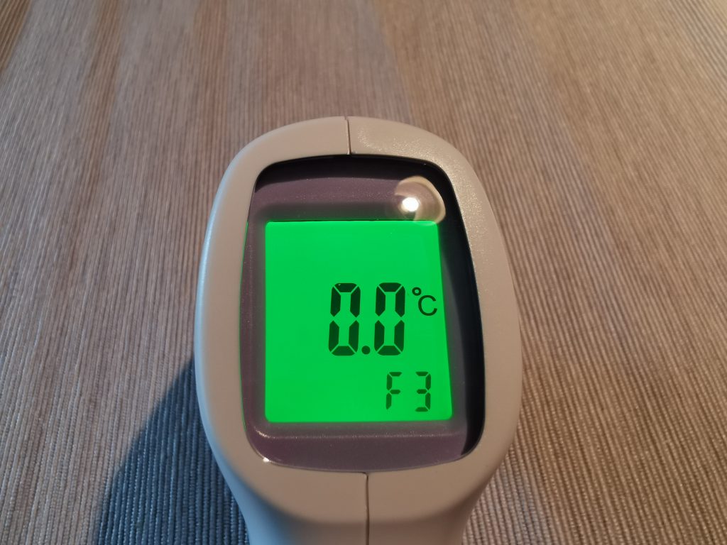 KKmier PC868 Stirnthermometer F3 Modus zur Anpassung an Referenzwerte