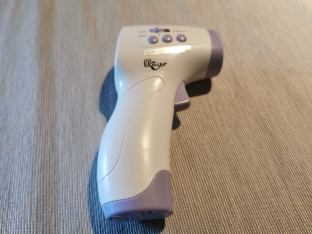 KKmier PC868 Stirnthermometer Seitenansicht