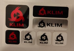 KLIM Fusion Kopfhörer Aufkleber