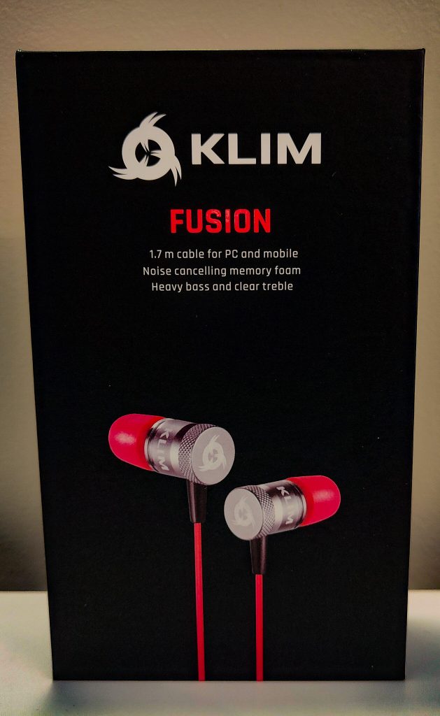 KLIM Fusion Kopfhörer Verpackung