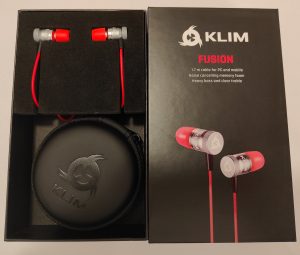 KLIM Fusion Kopfhörer Verpackung geöffnet
