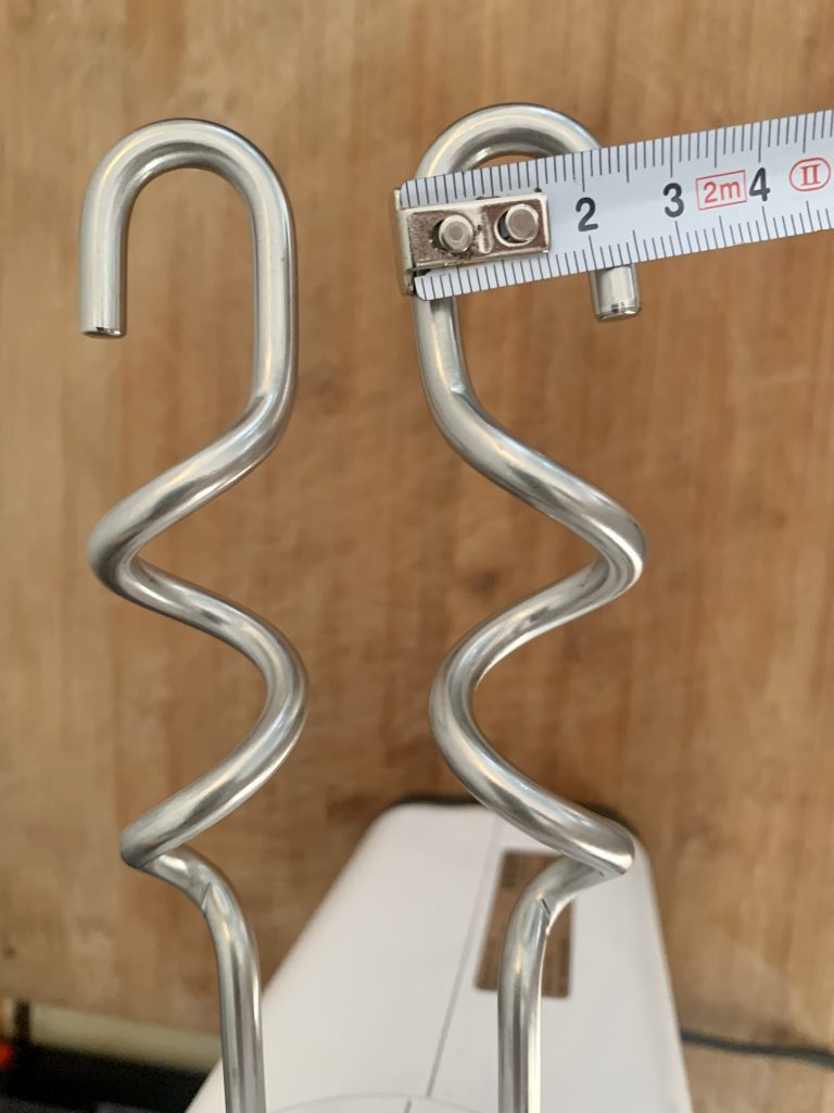 Krups 3 Mix GN5021 Handmixer Durchmesser Knethaken