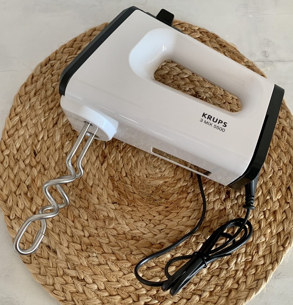 Krups 3 Mix GN5021 Handmixer mit Knethaken