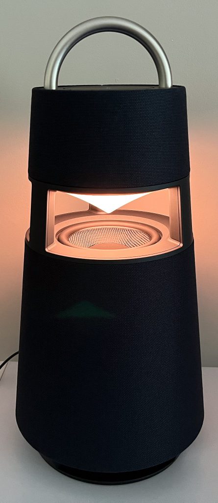 LG XBOOM 360 RP4G Bluetooth-Lautsprecher Beleuchtung