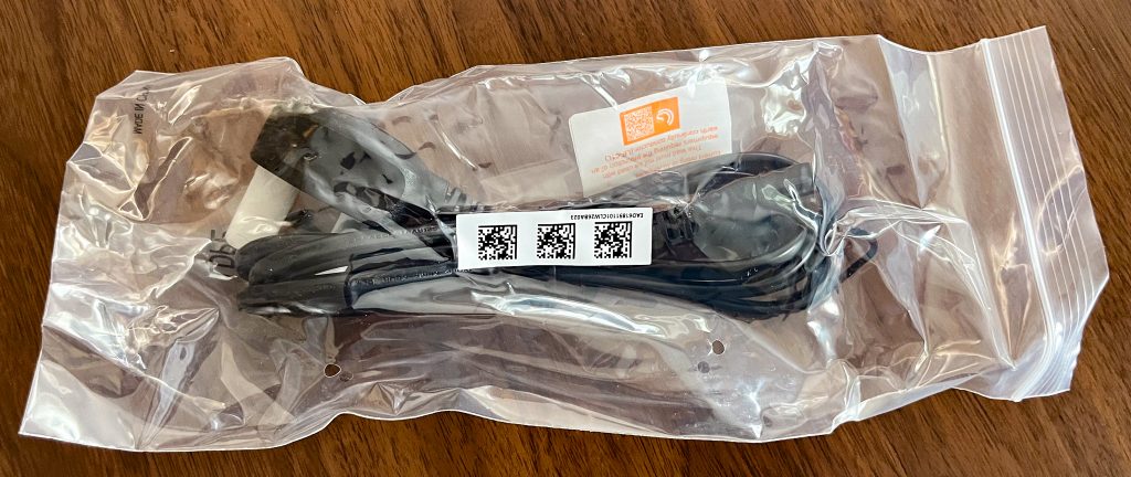 LG XBOOM 360 RP4G Bluetooth-Lautsprecher Netzkabel