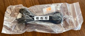 LG XBOOM 360 RP4G Bluetooth-Lautsprecher Netzkabel