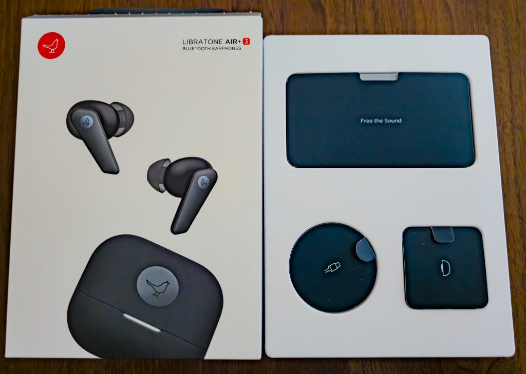 Libratone Air+ 3 In-Ear-Bluetooth-Kopfhörer Verpackung geöffnet