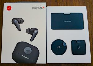 Libratone Air+ 3 In-Ear-Bluetooth-Kopfhörer Verpackung geöffnet