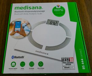 Medisana BS 444 Connect Körperfettwaage Verpackung