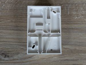 Montagekasten der Somfy 2401563 Überwachungskamera von hinten