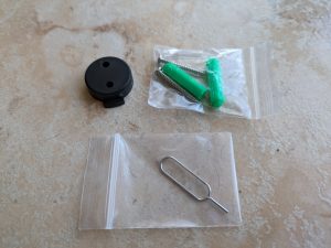Montagematerial der HiKam Q8 Überwachungskamera
