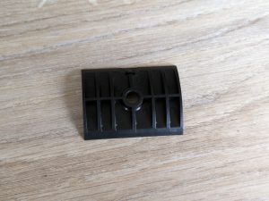 Montageplatte der Netatmo Presence Überwachungskamera von hinten