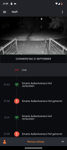 Netatmo Presence Überwachungskamera Nachtsicht