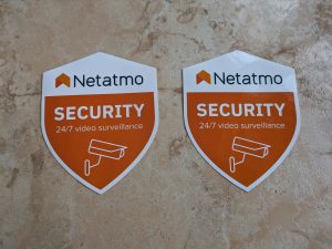 Netatmo Welcome Überwachungskamera Aufkleber