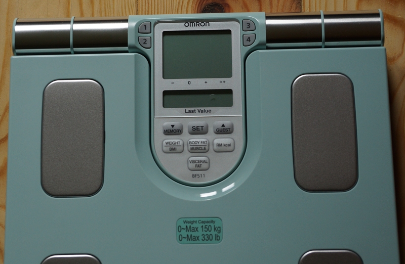Omron BF511 Körperfettwaage mit Anzeigemodul
